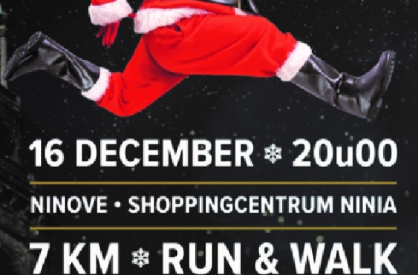 5 gratis inschrijvingen voor Christmas Nightrun